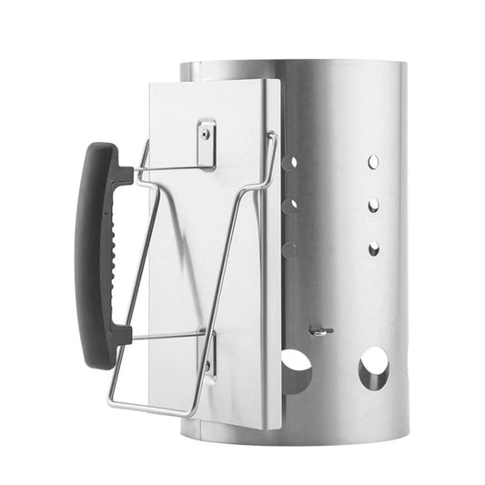 Portable Stainless Steel Fire Bucket for Outdoor BBQ Kamado Goods