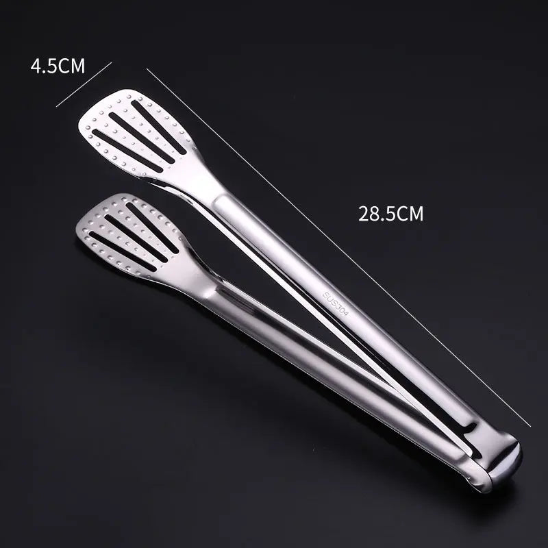 Stainless Steel Food Tongs for Cooking and Grilling Kamado Goods