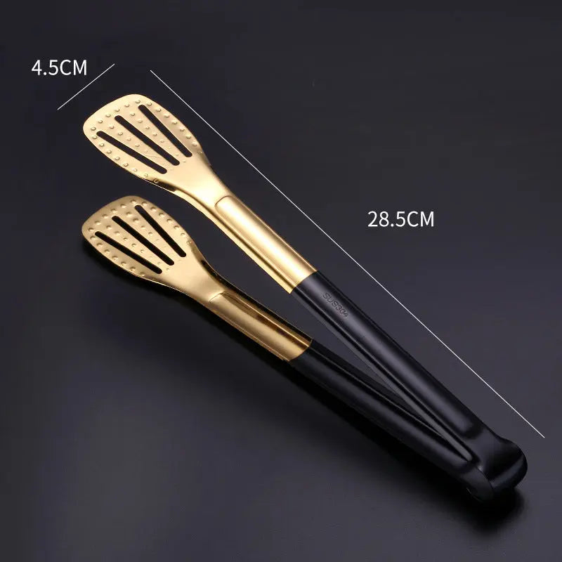 Stainless Steel Food Tongs for Cooking and Grilling Kamado Goods