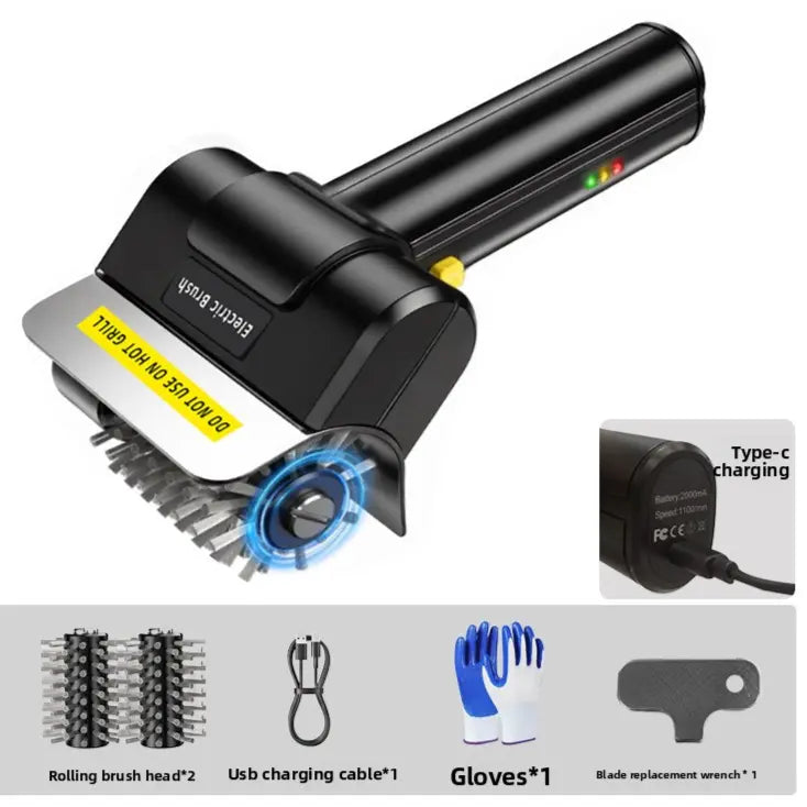 Electric Barbecue Grill Cleaning Brush Kamado Goods