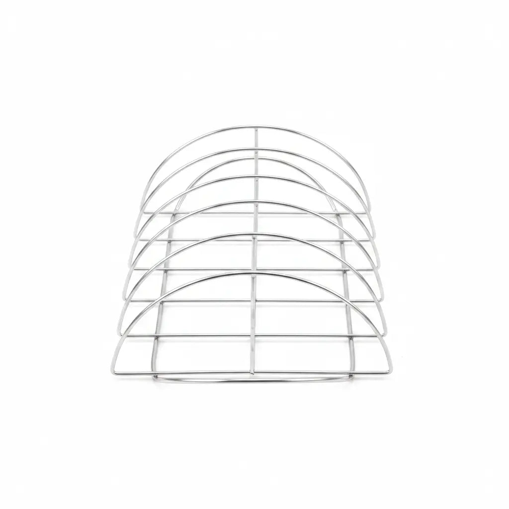 Front view of rib rack