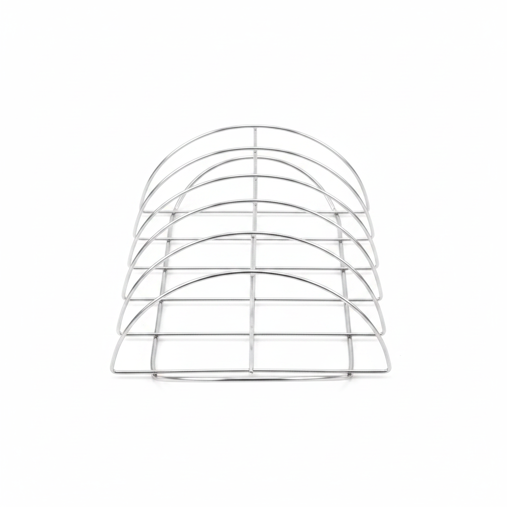 Front view of rib rack