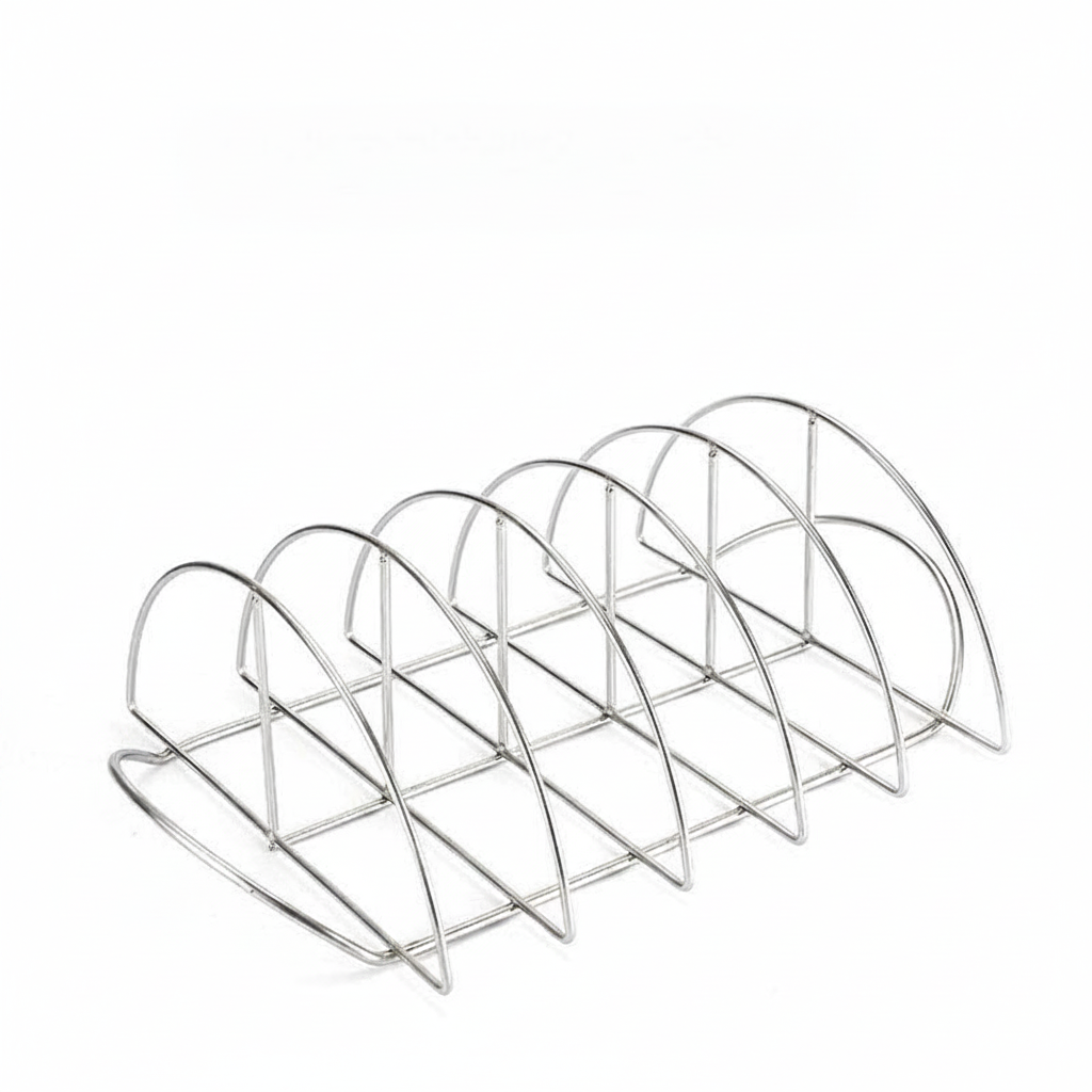 Side view of rib rack