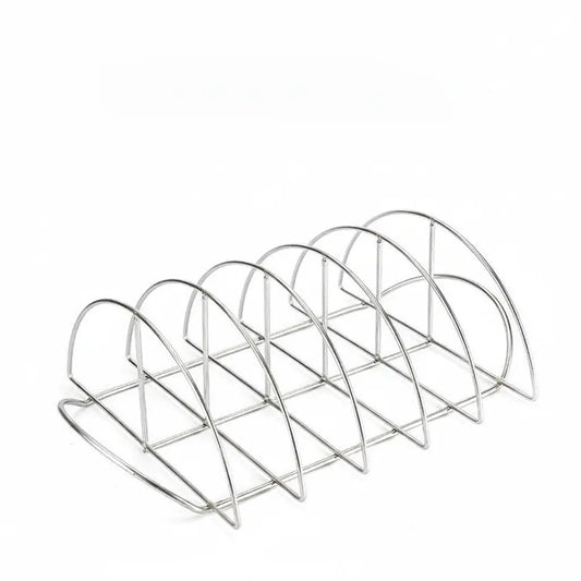 Side view of rib rack